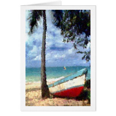 Beached Greeting Cards by Sandhaus