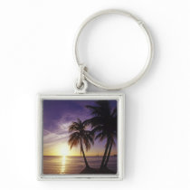 Beaches at Negril, Jamaica 3 Keychain