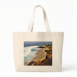 Beaches Ocean Cliffs La Jolla Canvas Bags
