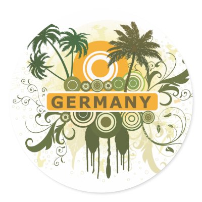 beachGermany1 Stickers by teyes143