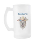 Beachin It Beach Dog Mug
