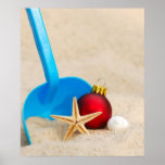 Beachy Christmas Posters