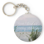 Beachy Wedding - Keychain momento