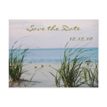 Beachy Wedding  - Save the Date Card Post Cards