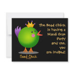 Bead Chick - Green Invite