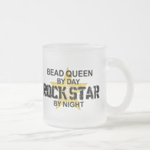 Bead Queen Rock Star by Night Coffee Mugs