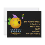 Bead Shark - Gold Personalized Invitation