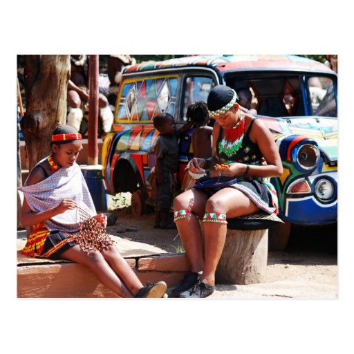 Bead Workers Postcards