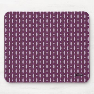 Beaded Curtain 70s Design Plum by JaZilla