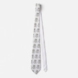 Beaded flapper girl tie