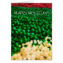 Beaded Holiday Card