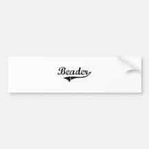Beader Professional Job Bumper Sticker