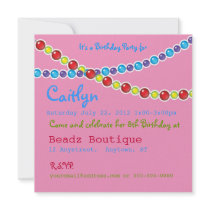 Beading Birthday Party