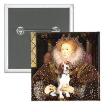 Beagle 1 - Queen Elizabeth I Buttons
