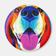 Beagle #3 fridge magnet