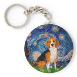 Beagle 7 - Starry Night Key Chains