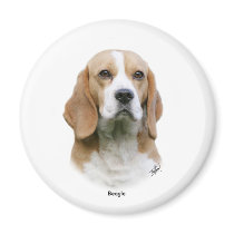 Beagle 9Y313D-030 Refrigerator Magnets