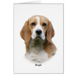Beagle 9Y313D-038 Greeting Card