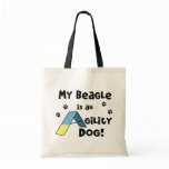 Beagle Agility Dog Tote Bag