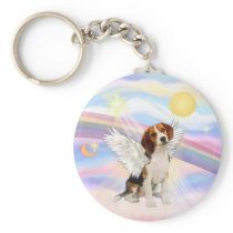 Beagle Angel Key Chains
