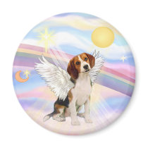 Beagle Angel Refrigerator Magnet
