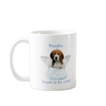 Beagle Angel Coffee Mug