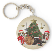 Beagle,Basset,Cocker Christmas