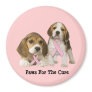 Beagle Breast Cancer Magnet