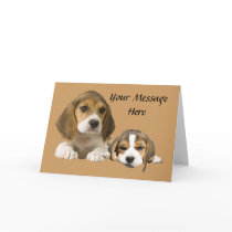 Beagle Buddies Greeting Card