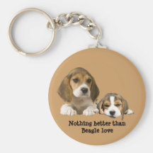 Beagle Buddies Keychain