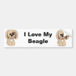 Beagle Bumper Sticker