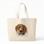 Beagle Busting Out Bag