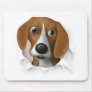 Beagle Busting Out Mouse Pad