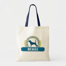 Beagle Canvas Bags
