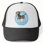 Beagle cartoon trucker hats