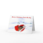 Beagle Christmas Card