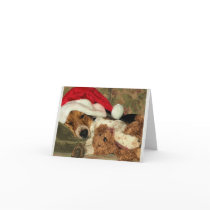 Beagle Claus, Christmas Thank You card