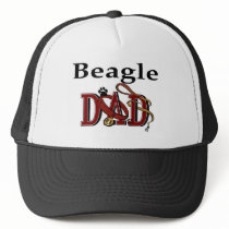 Beagle Dad Apparel Gifts Trucker Hats