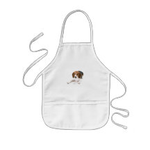 Beagle Dog Children's Smock Apron