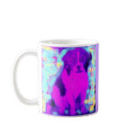 beagle dog purple mugs
