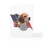 Beagle Flag Cards