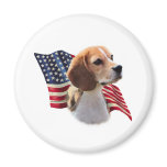 Beagle Flag - Magnet