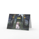 Beagle Halloween Greeting Card