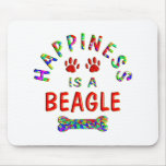 Beagle Happiness Mousemat