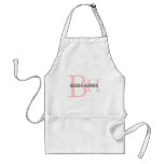 Beagle-Harrier Breed Monogram Design Aprons