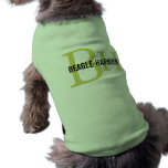 Beagle-Harrier Breed Monogram Design