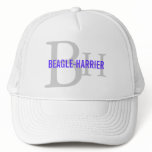 Beagle-Harrier Breed Monogram Design