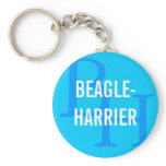 Beagle-Harrier Breed Monogram Design