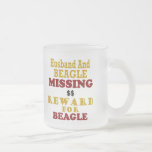 Beagle & Husband Missing Reward For Beagle Coffee Mug