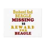 Beagle & Husband Missing Reward For Beagle